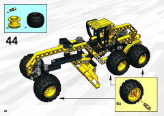 LEGO 8451 instructions page 38 – build guide