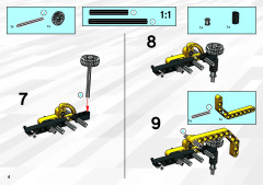 LEGO 8451 instructions page 4 – build guide