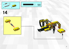 LEGO 8451 instructions page 7 – build guide