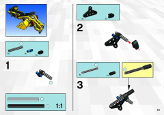 LEGO 8453 instructions page 13 – build guide