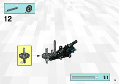 LEGO 8453 instructions page 19 – build guide