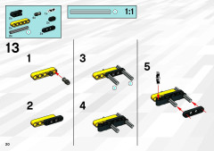 LEGO 8453 instructions page 20 – build guide