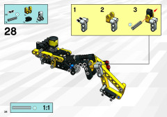 LEGO 8453 instructions page 34 – build guide