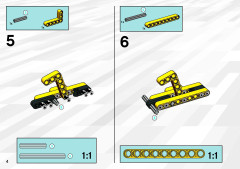 LEGO 8453 instructions page 4 – build guide