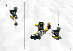 LEGO 8453 instructions page 13 – build guide