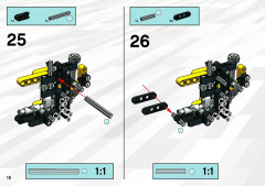 LEGO 8453 instructions page 18 – build guide