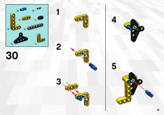 LEGO 8453 instructions page 21 – build guide