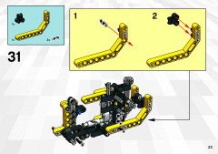 LEGO 8453 instructions page 23 – build guide