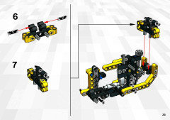 LEGO 8453 instructions page 25 – build guide