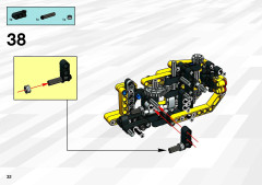 LEGO 8453 instructions page 32 – build guide