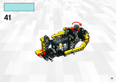 LEGO 8453 instructions page 35 – build guide