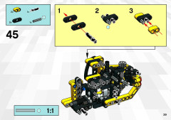LEGO 8453 instructions page 39 – build guide