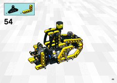 LEGO 8453 instructions page 49 – build guide