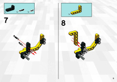 LEGO 8453 instructions page 5 – build guide