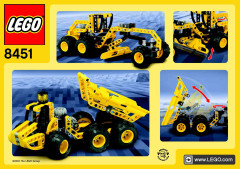 LEGO 8453 instructions page 60 – build guide
