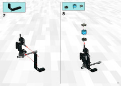 LEGO 8454 instructions page 11 – build guide