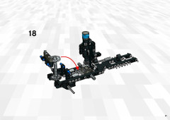 LEGO 8454 instructions page 21 – build guide