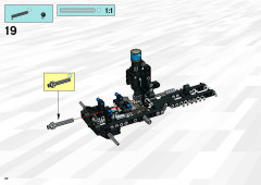 LEGO 8454 instructions page 22 – build guide