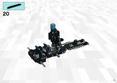 LEGO 8454 instructions page 23 – build guide