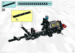 LEGO 8454 instructions page 39 – build guide