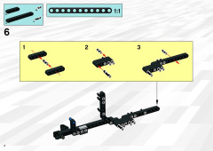 LEGO 8454 instructions page 4 – build guide