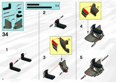 LEGO 8454 instructions page 42 – build guide