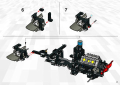 LEGO 8454 instructions page 43 – build guide