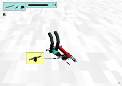 LEGO 8454 instructions page 61 – build guide