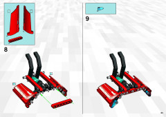 LEGO 8454 instructions page 63 – build guide