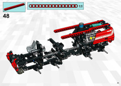 LEGO 8454 instructions page 65 – build guide