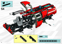 LEGO 8454 instructions page 78 – build guide