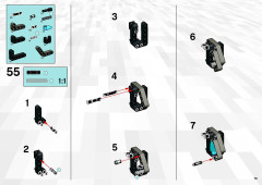LEGO 8454 instructions page 79 – build guide