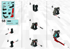 LEGO 8454 instructions page 83 – build guide