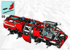 LEGO 8454 instructions page 85 – build guide