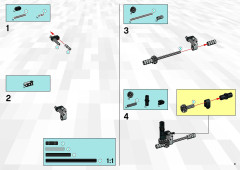 LEGO 8454 instructions page 9 – build guide