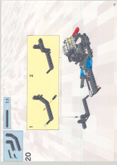 LEGO 8454 instructions page 19 – build guide