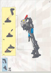 LEGO 8454 instructions page 23 – build guide