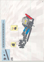 LEGO 8454 instructions page 25 – build guide