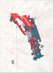 LEGO 8454 instructions page 41 – build guide