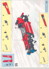 LEGO 8454 instructions page 42 – build guide