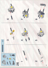 LEGO 8454 instructions page 68 – build guide