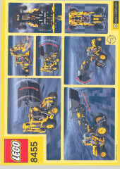 LEGO 8454 instructions page 84 – build guide