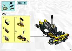 LEGO 8455 instructions page 23 – build guide