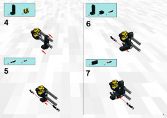 LEGO 8455 instructions page 3 – build guide