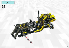 LEGO 8455 instructions page 33 – build guide