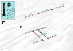 LEGO 8455 instructions page 40 – build guide