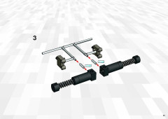 LEGO 8455 instructions page 41 – build guide