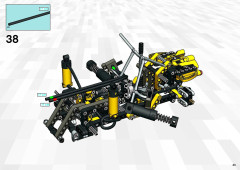 LEGO 8455 instructions page 43 – build guide