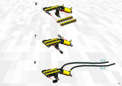 LEGO 8455 instructions page 63 – build guide