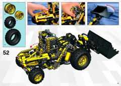 LEGO 8455 instructions page 77 – build guide